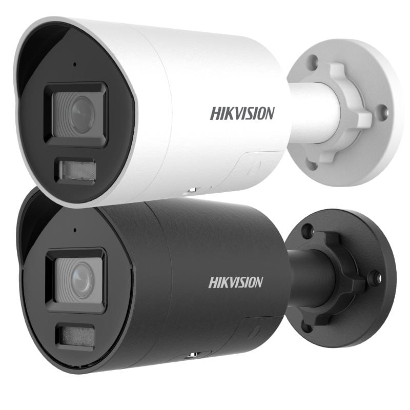 Hikvision - DS-2CD2087G2H-LIU/SL Caméra Bullet 8MP, Colorvu, Liveguard, micro, IP67, Noir