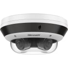 Hikvision - DS-2CD6D54G2-IZHS Caméra Panoramique, 4* 5MP120db,I/O,IR40,IP67,IK10, VF, PTRZ