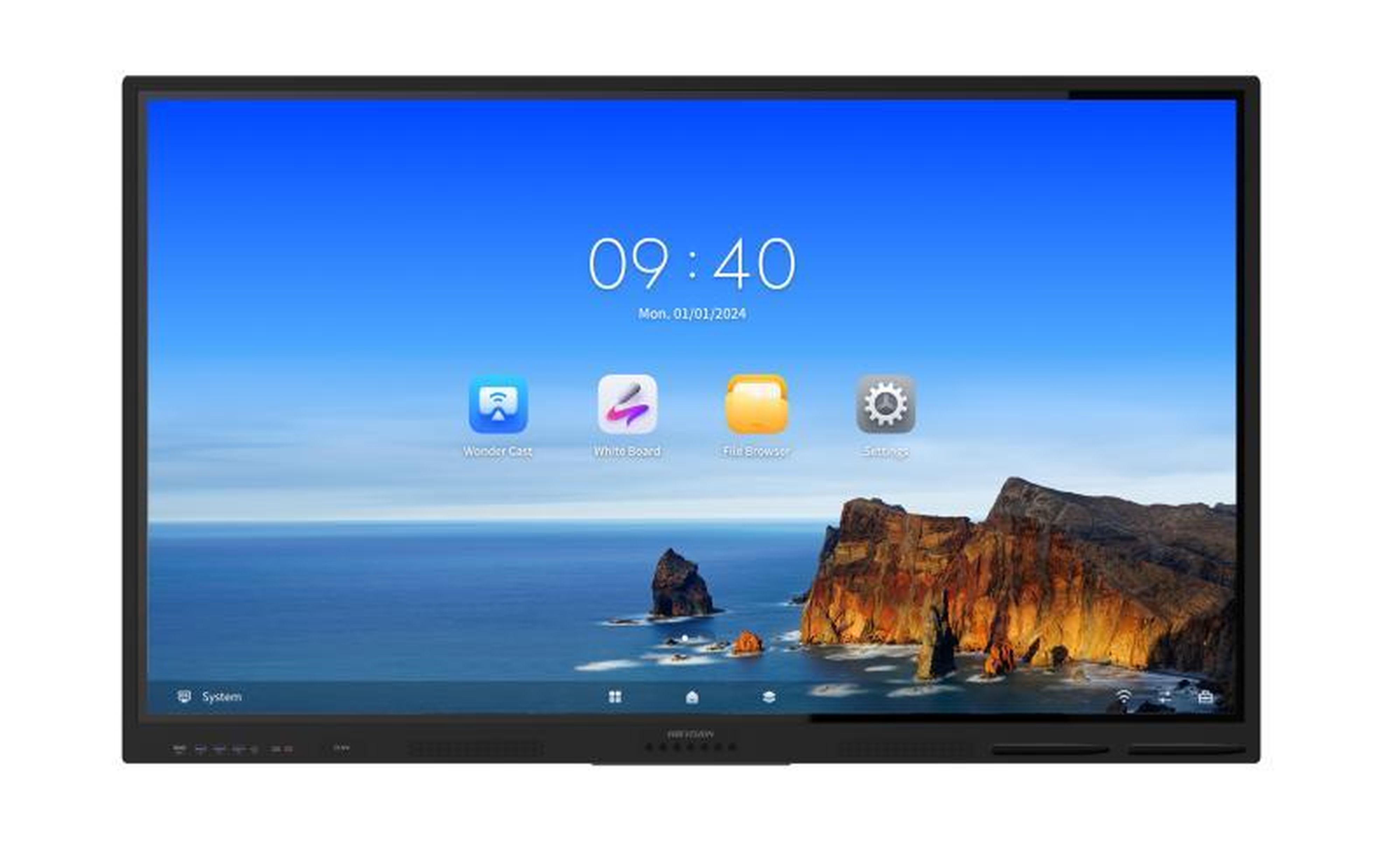 Hikvision - DS-D5B65RB/EL Écran 65 pouces interactive 4K