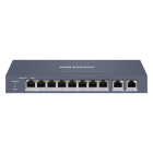 Hikvision - DS-3E1310HP-EI Switch POE SmartManaged 8 port