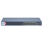 Hikvision - DS-3E1518P-EIV2 Switch POE SmartManaged 16 port, gigabit