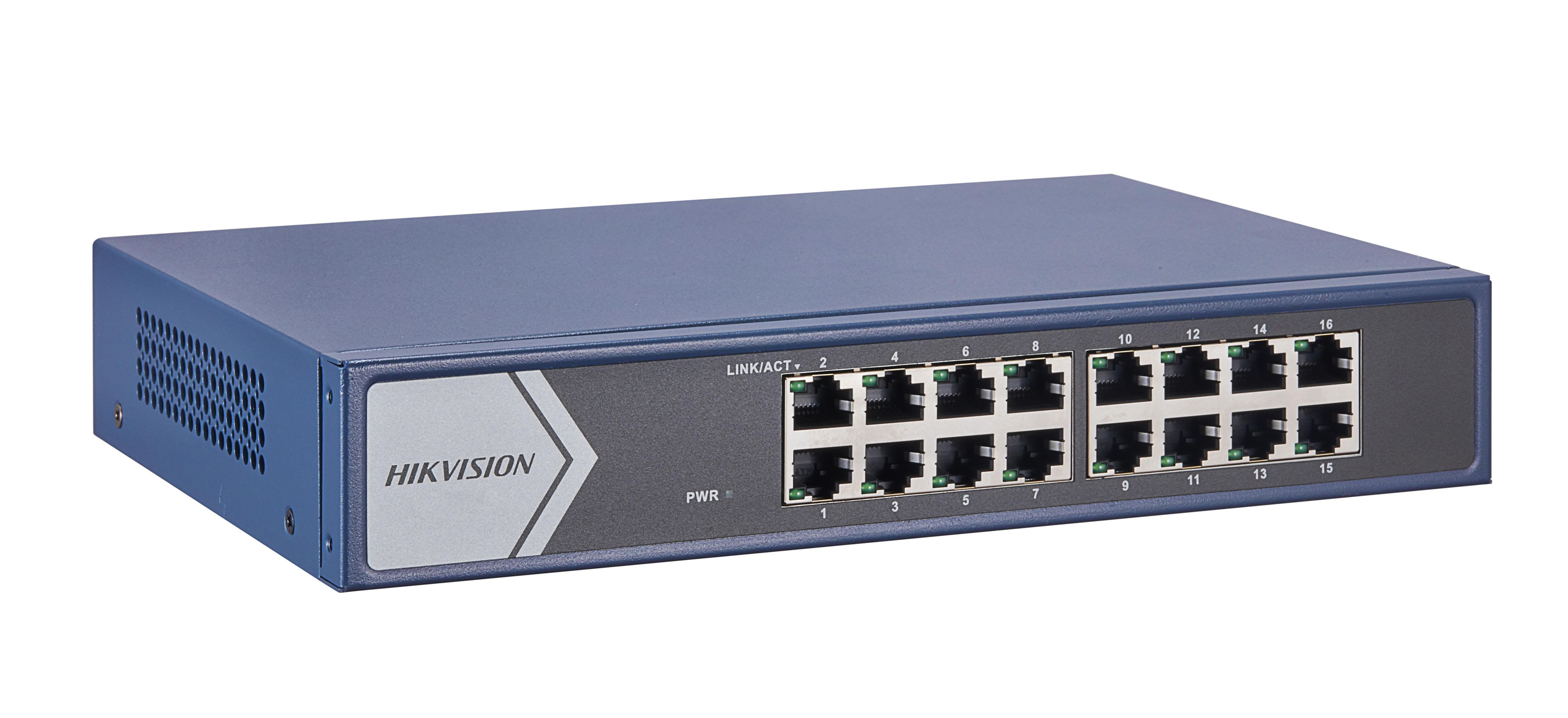 Hikvision - DS-3E1516-EIV3 Switch POE SmartManaged 8 port non POE