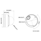 Hikvision - DS-2CD2146G2H-ISU Caméra dôme AcuSense, 4MP, focal 2.8mm, IP67, IK10