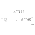 Hikvision - DS-2CD2T46G2H-2I Caméra bullet AcuSense 4MP, longue portée, IP67