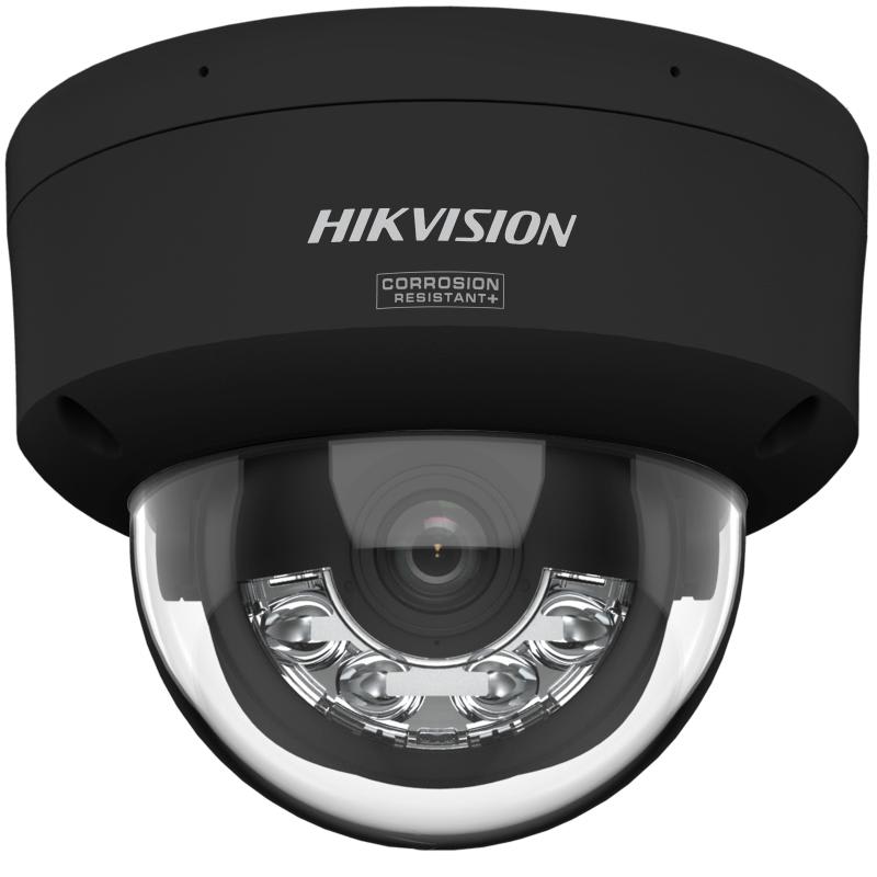 Hikvision - DS-2CD2187G3-LIS2UY Caméra dôme 8MP, ColorVu, hybrid light, IP67, IK10, noir