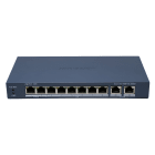 Hikvision - DS-3E1310HP-EI-B 8 Port Fast Ethernet Smart POE Switch