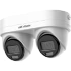 Hikvision - DS-2CD2346G3D-IZ2UY-SL-2.8-4mm 4 MP Double objectif Fixed point zoom Turret IPC