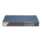 Hikvision - DS-3E1512HP-SI-8P2T2F Switch Industriel 8 ports
