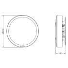 Hikvision - DS-PD451SMK-WE détecteur thermique avec capteur photoélectrique
