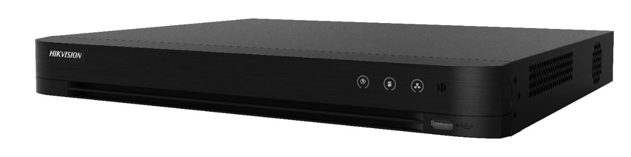 Hikvision - DVR 4 canaux Acusense 2MP, jusqu'a 2 MP a 15 ips