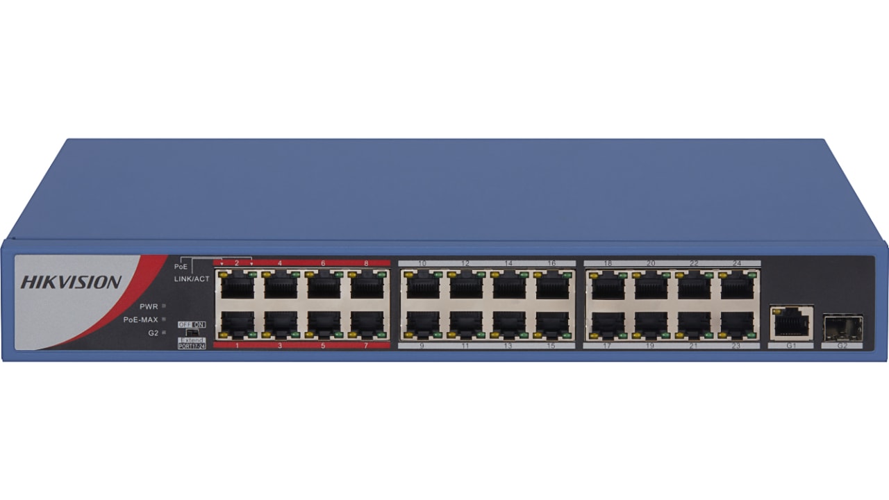 Hikvision - Switch POE non managed 24 ports