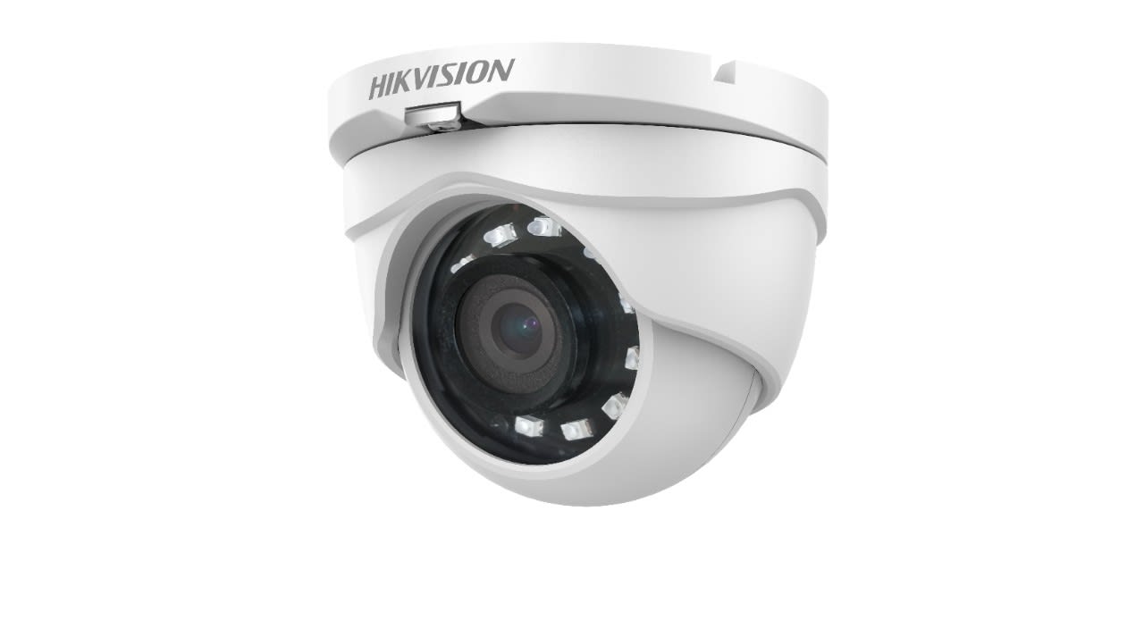 Hikvision - Camera Turret Turbo HD TVI, 2.8mm, 2MP