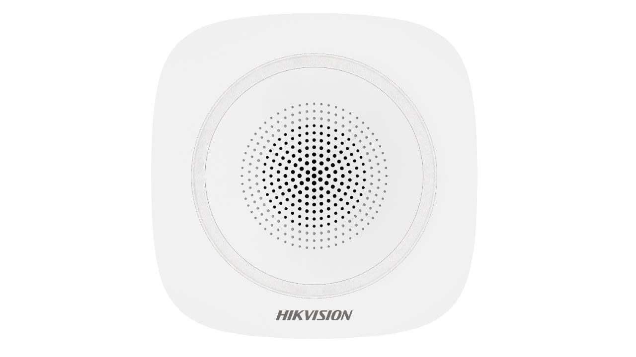 Hikvision - Indoor siren, 90110dB, 3*CR123A(inclu), 868Mhz, EN
