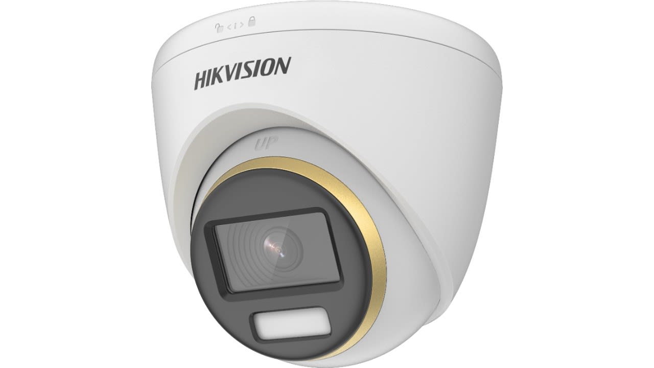 Hikvision - Camera Turret Turbo HD TVI, ColorVu PoC, 2.8 mm, 8MP