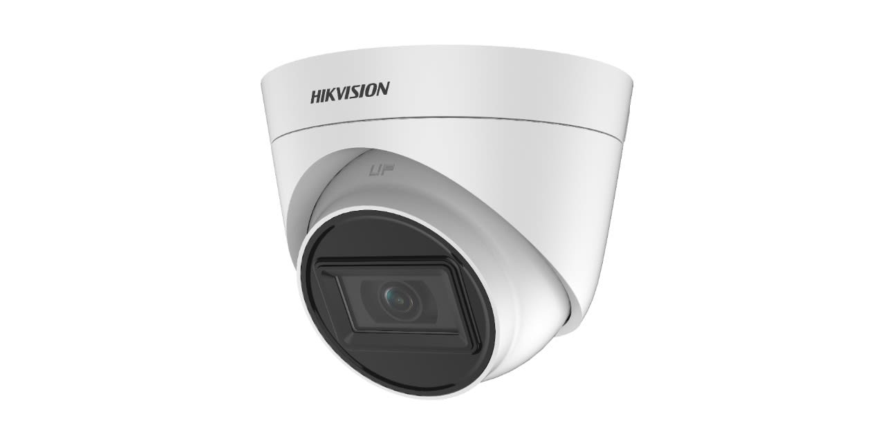 Hikvision - Caméra Turret Turbo 2.8mm, 40mIR IP67 POC