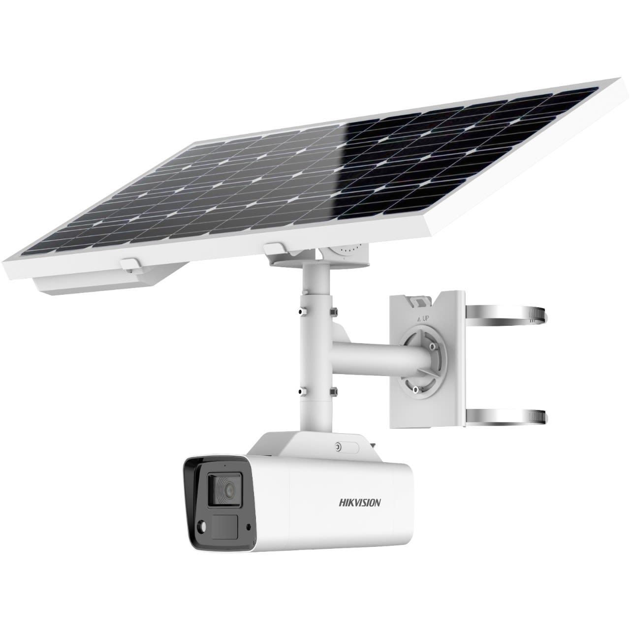 Hikvision - Camera solaire ColorVu, 4MP12.5, IR30m, 120dB, IK10
