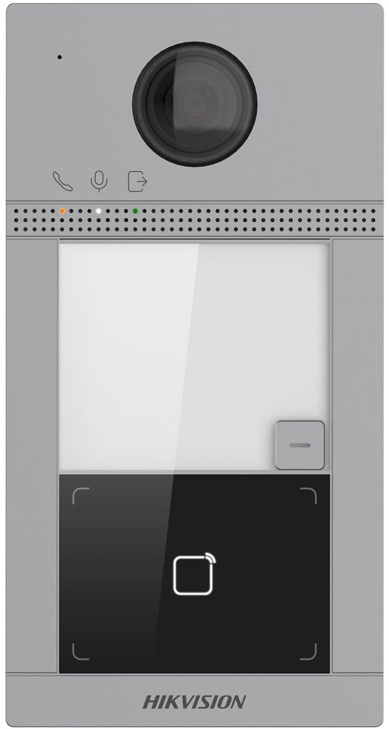 Hikvision - lumi,2MP,WIFI,Mifare,I-O 4-2,IP65,IK8,1CallButton