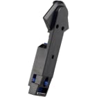 Socomec - Poignée pour commande directe 0-1 type F2 Noire