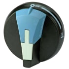 Socomec - Poignée pour cde fronto-latérale droite ext pour inter I-0 type S00 Noire IP55