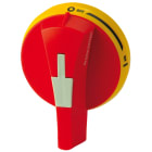 Socomec - Poignée cde fronto-latérale ext pour inter I-0 type S0 Rouge IP65, NEMA 3R,12