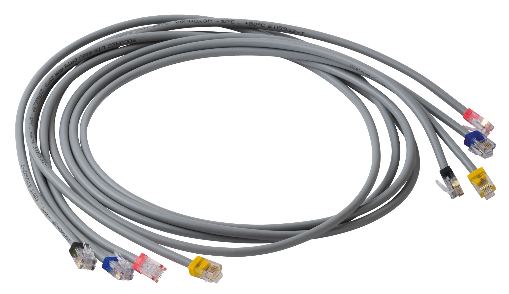 Socomec - Câble de raccordement Diris Digiware RJ12 2m x3