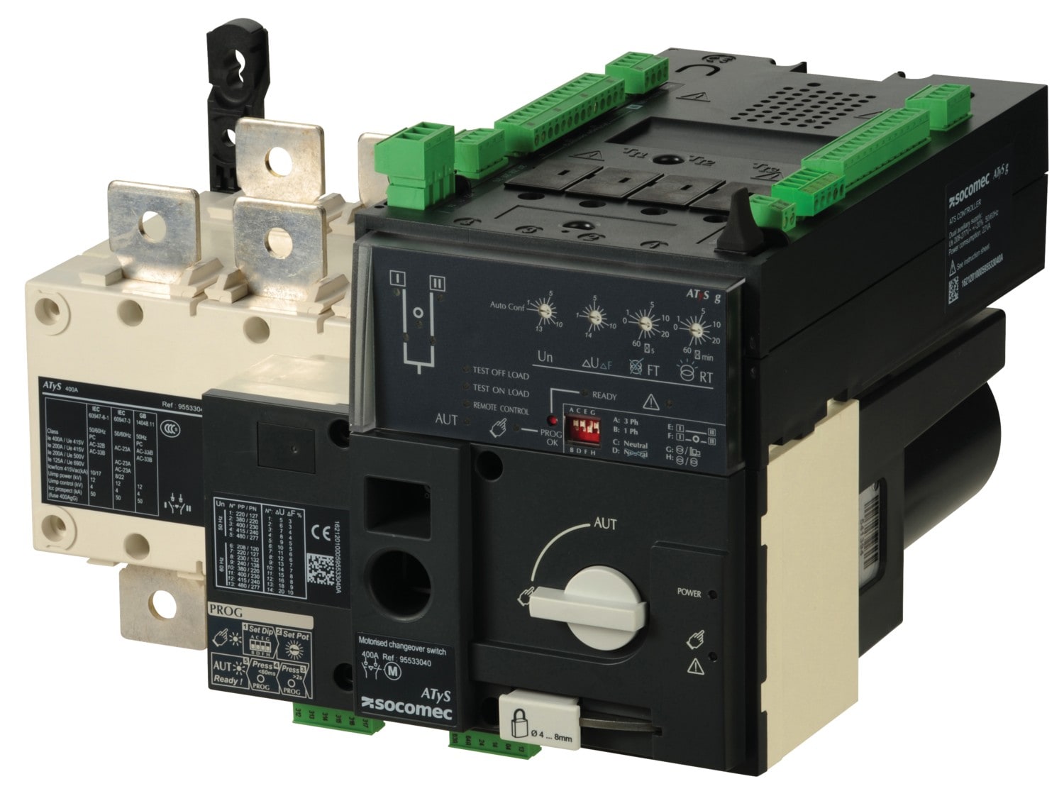 Socomec - Inverseur de sources automatique ATyS g 3P 315A