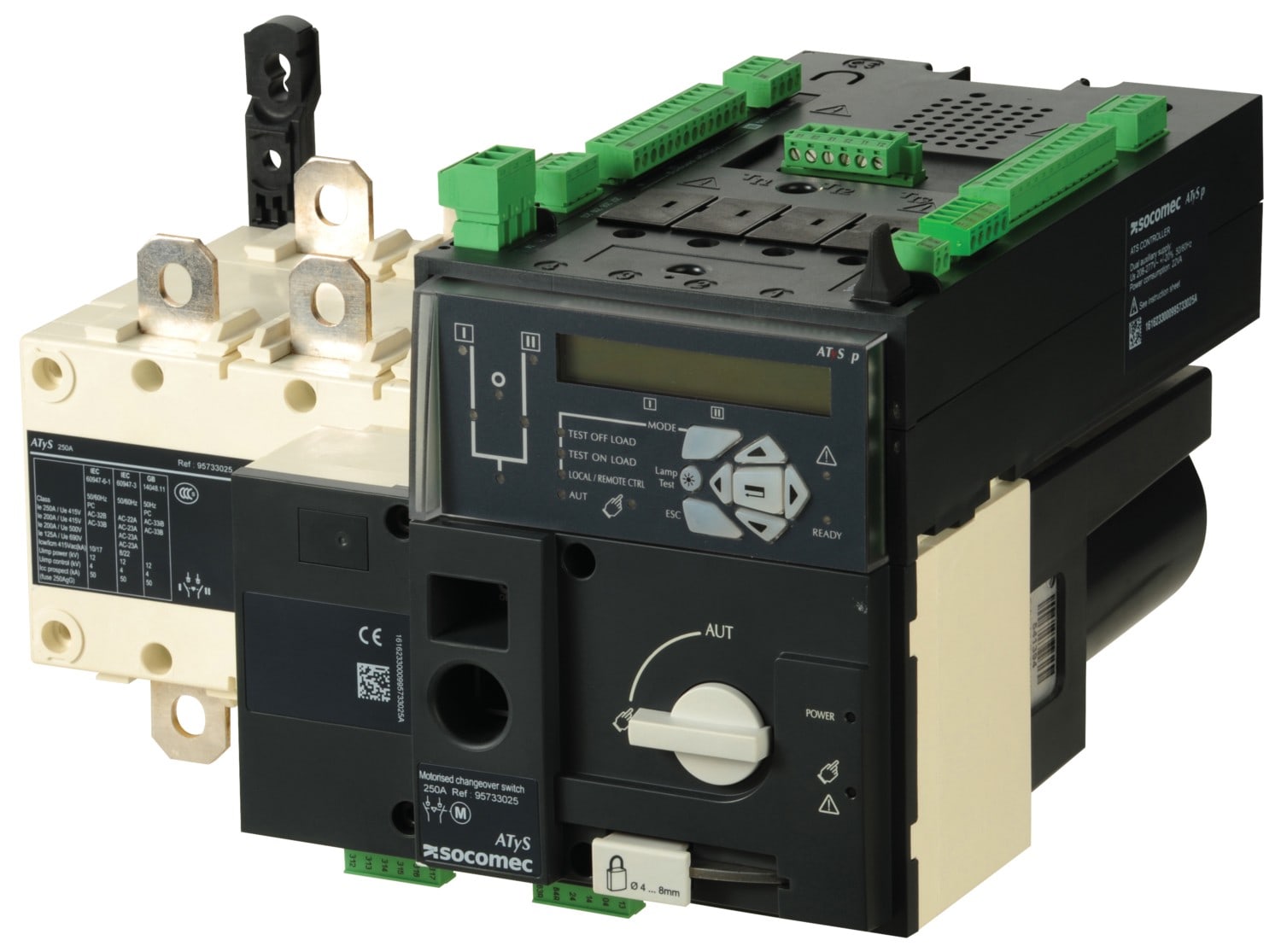 Socomec - Inverseur de sources automatique ATyS p 3P 250A