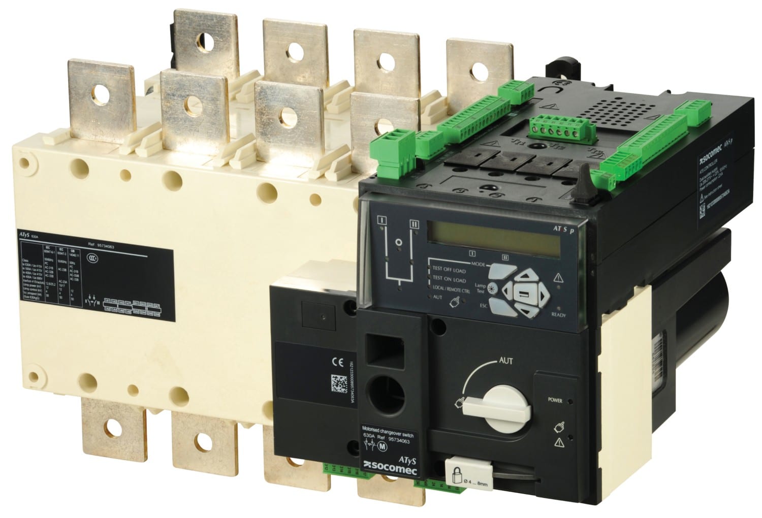 Socomec - Inverseur de sources automatique ATyS p 4P 630A