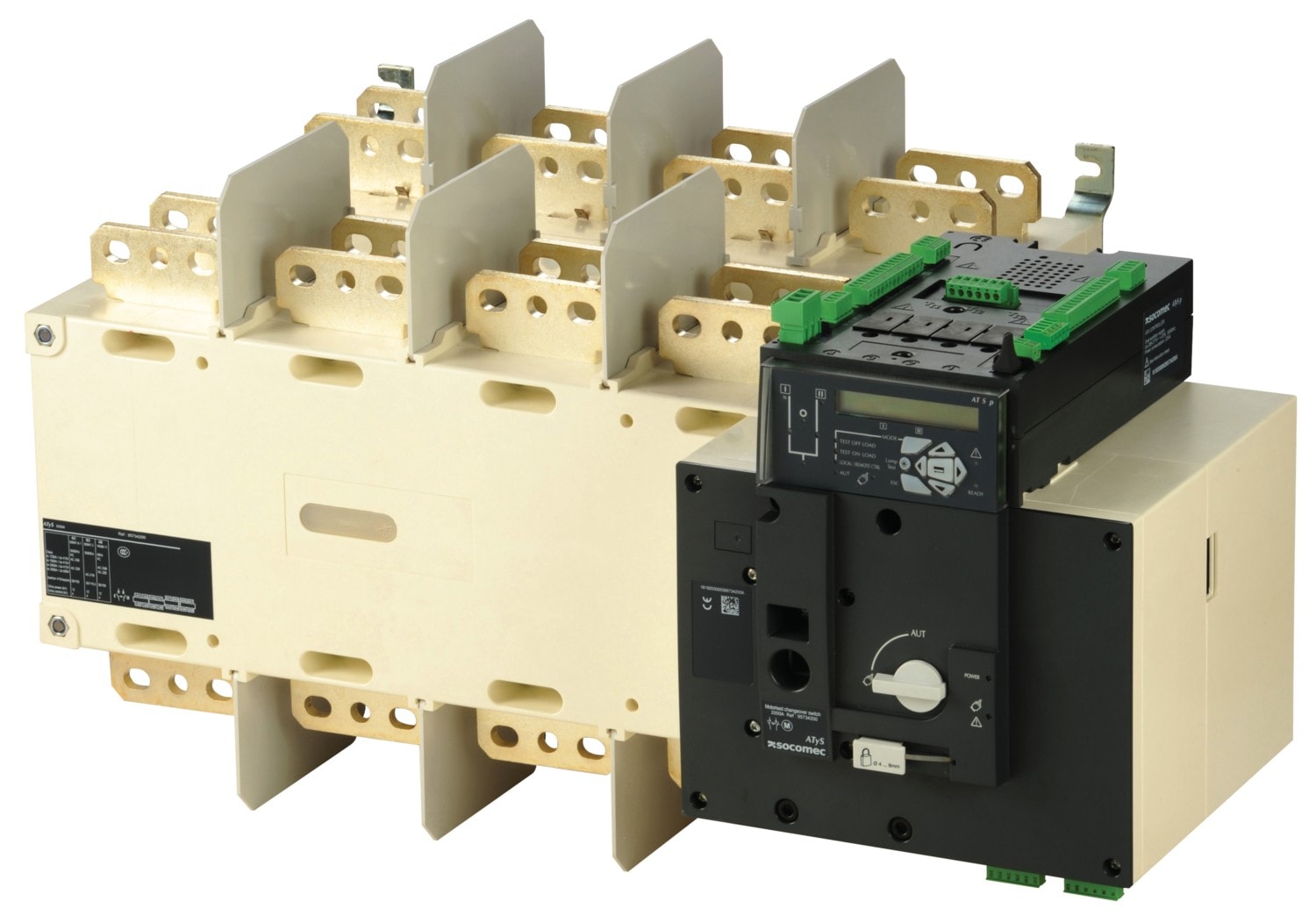 Socomec - Inverseur de sources automatique ATyS p 4P 2000A