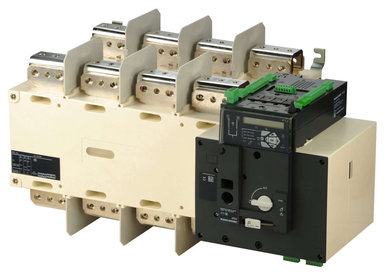 Socomec - Inverseur de sources automatique ATyS p 3P 3200A