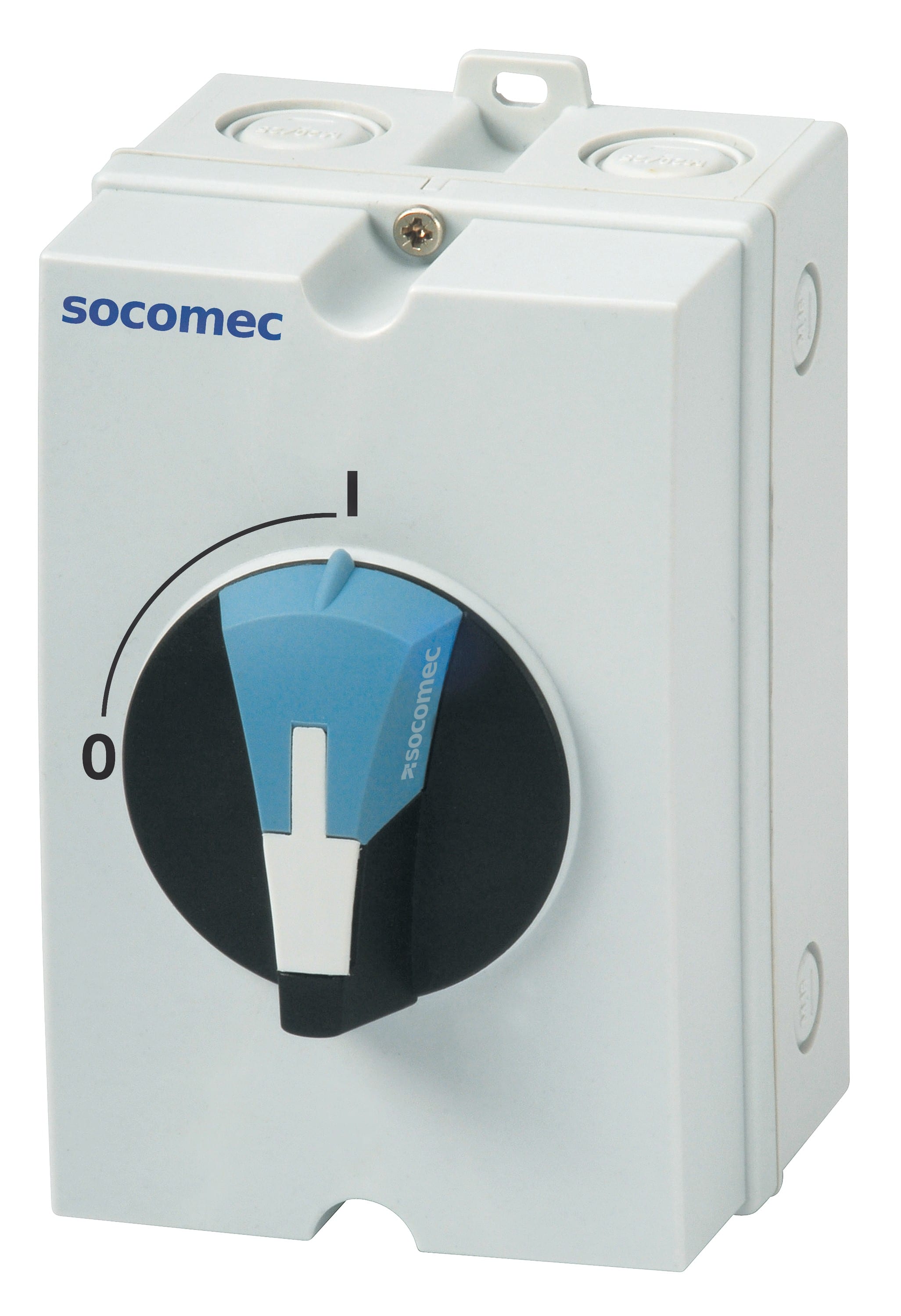 Socomec - Interrupteur-sectionneur SIRCO M1 3P 20A coffret polycarbonate poignée noire