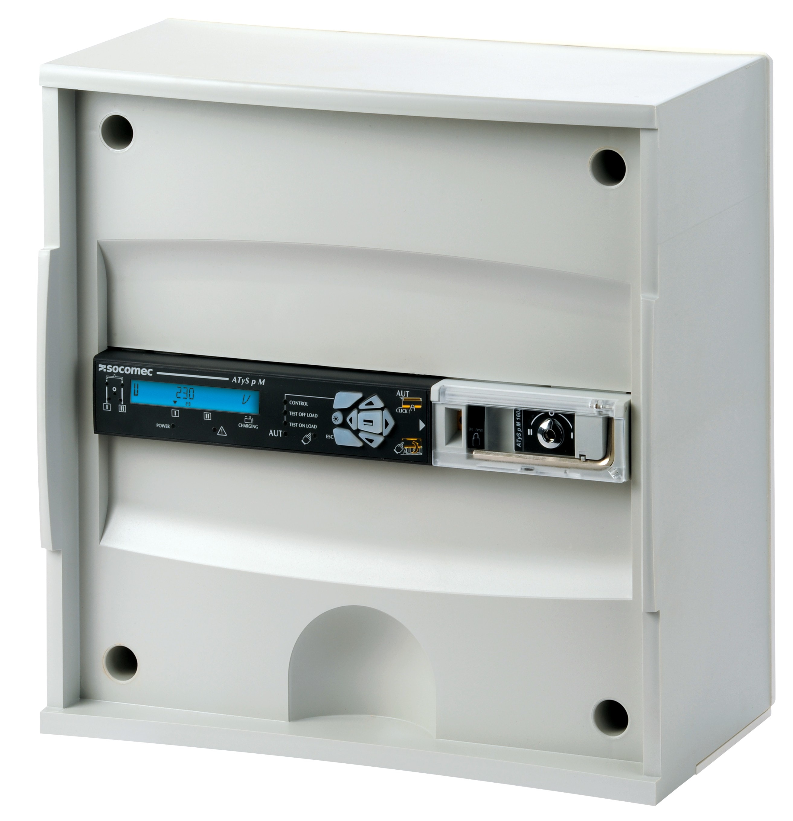 Socomec - Inverseur de sources automatique ATyS g M 4P 80A sous coffret polycarbonate