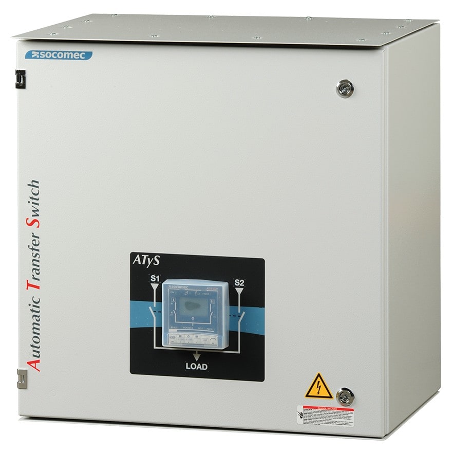 Socomec - Inverseur de sources automatique ATyS g 4P 400A sous coffret tôle IP54