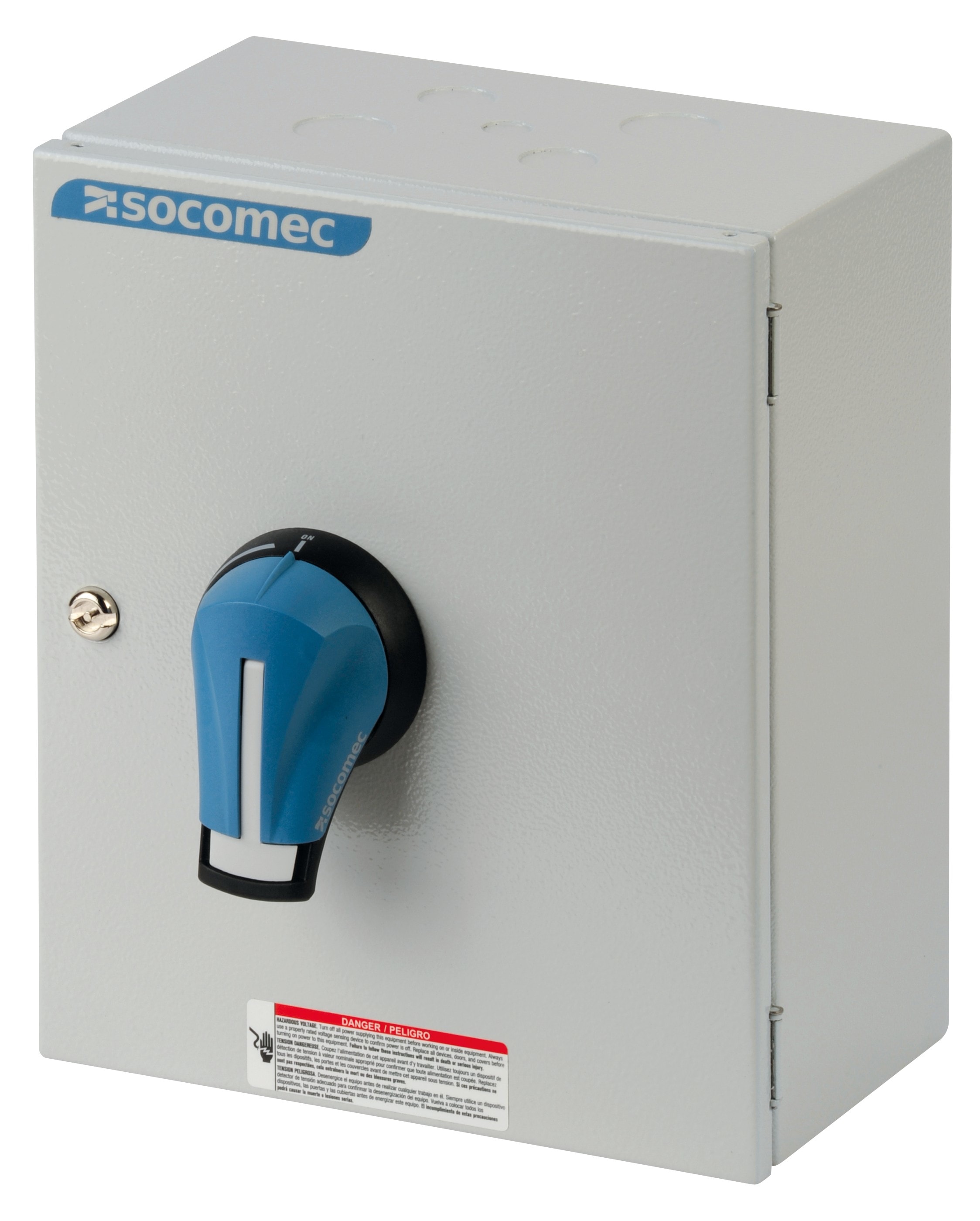 Socomec - Interrupteur-sectionneur-fusible FUSERBLOC 3P+N 63A sous coffret tôle IP65