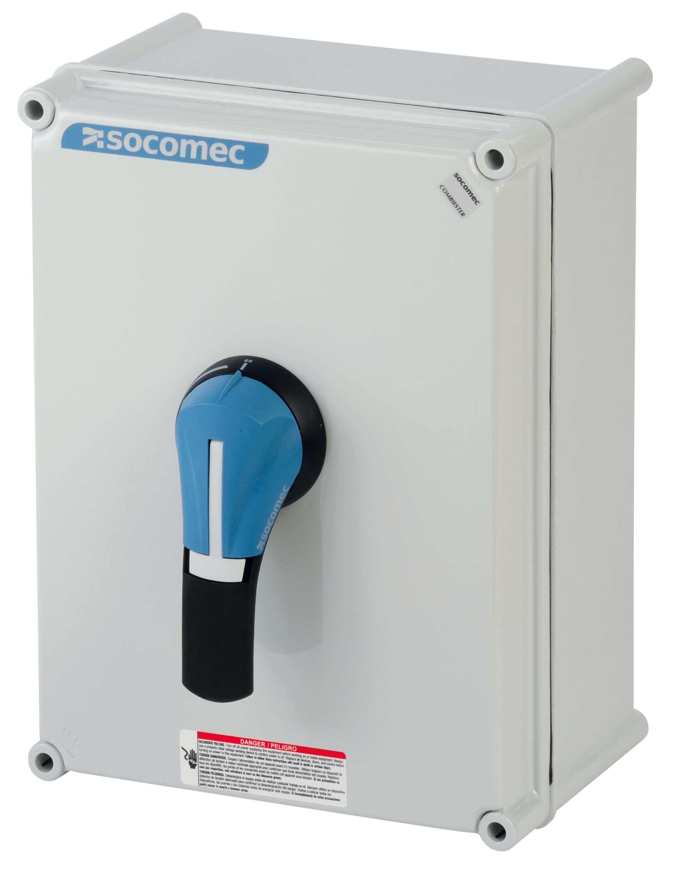 Socomec - Interrupteur-sectionneur SIRCO 4P 250A sous coffret polyester poignée noire