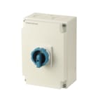 Socomec - Interrupteur-sectionneur COMO 3P 125A sous coffret poignée gris/bleu