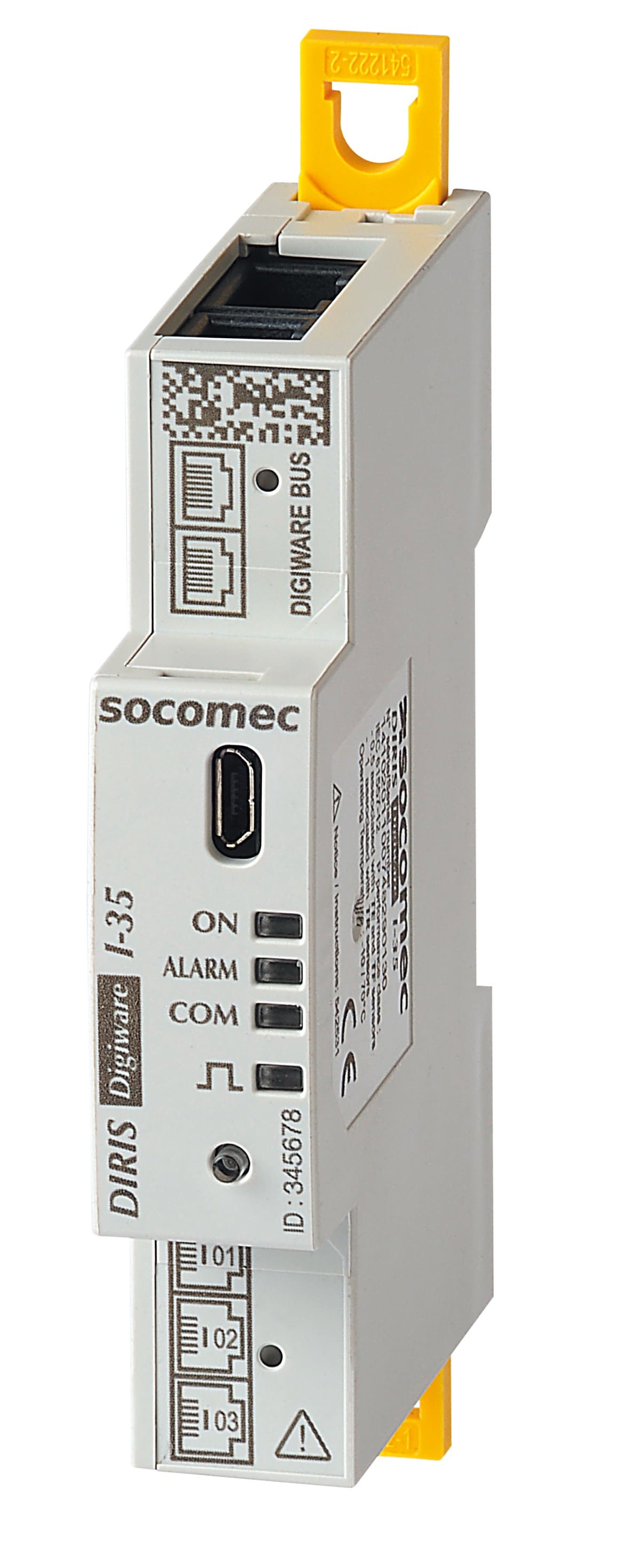 Socomec - Module courant DIRIS Digiware I-35, Analyse - 3 entrées de courant