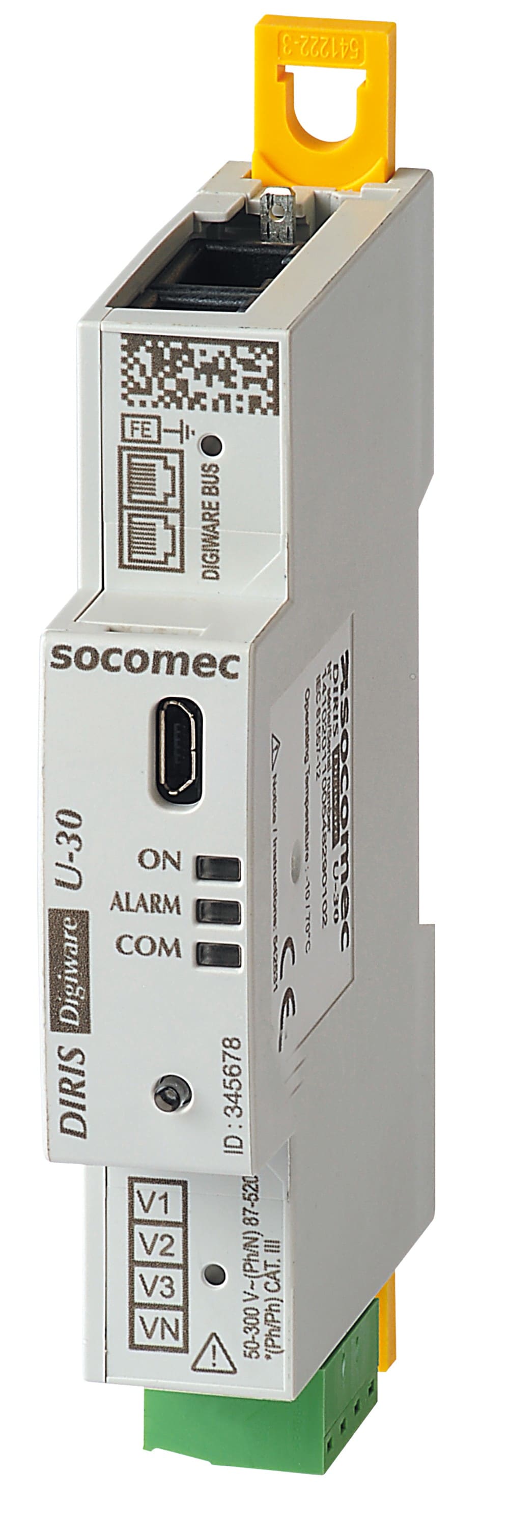 Socomec - Module d'acquisition de tension DIRIS Digiware U-30, Analyse