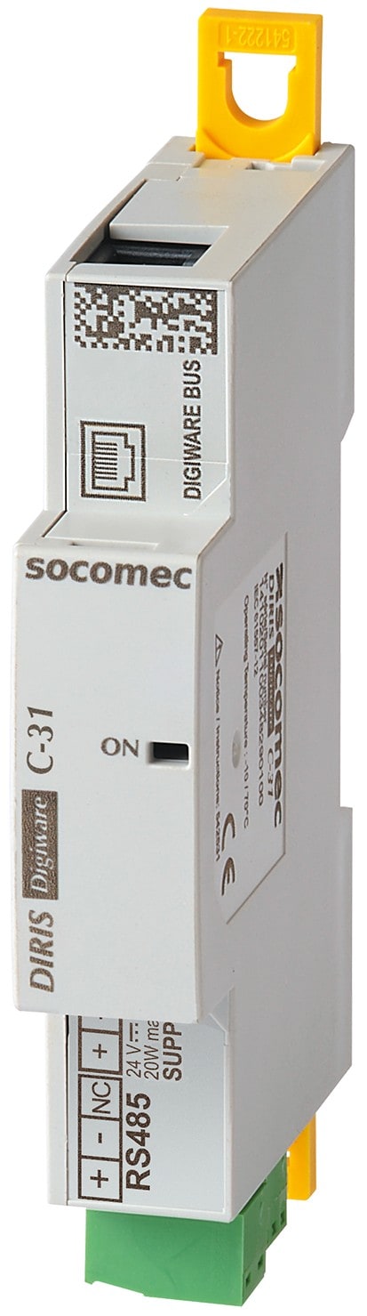 Socomec - Interface système - sans afficheur DIRIS Digiware C-31, Sortie RS485