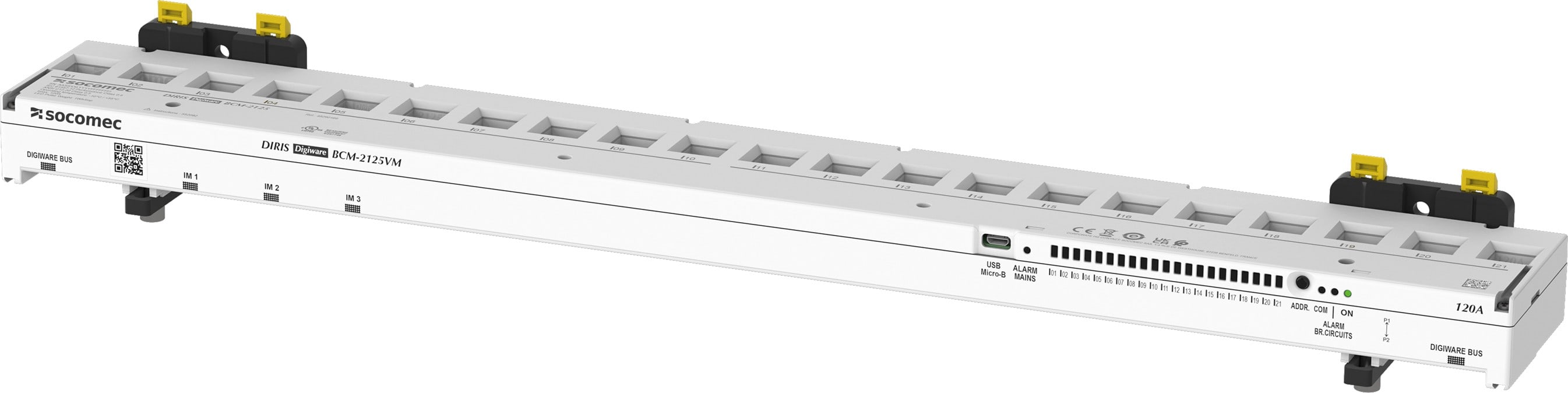 Socomec - Module courant DIRIS Digiware BCM-2125 - 21 entrées courant + VirtualMonitor