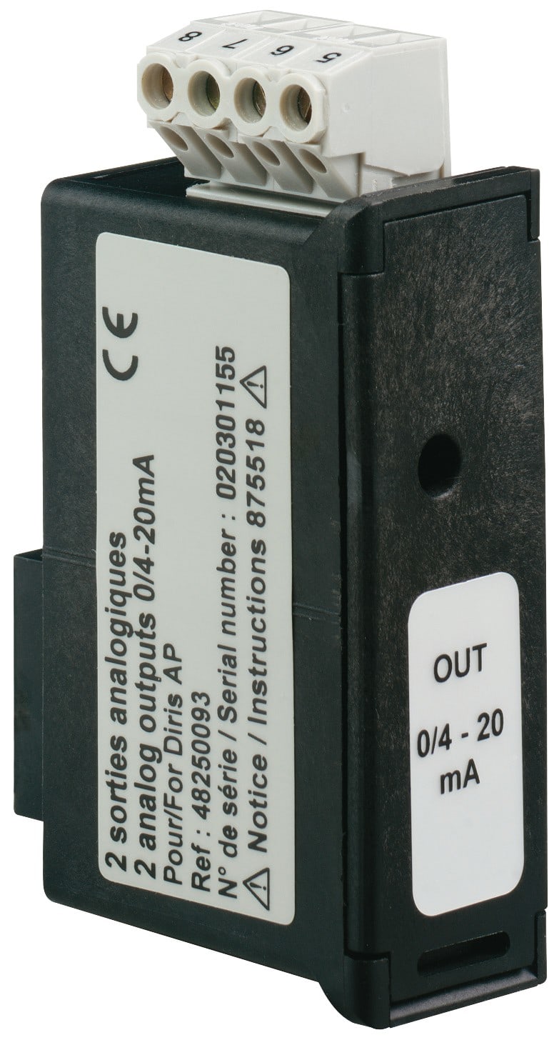 Socomec - Module sorties analogiques pour DIRIS-30/41
