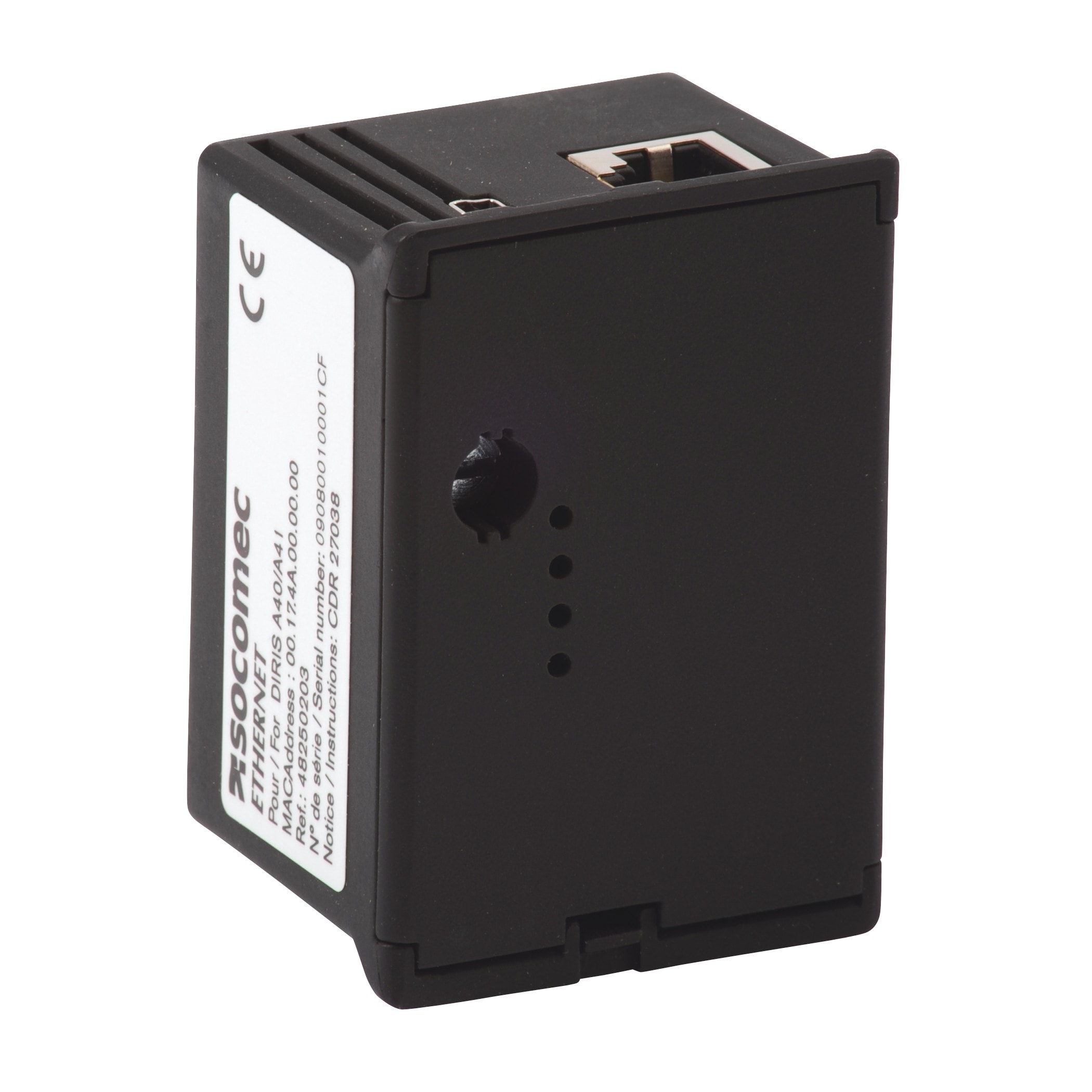 Socomec - Module Ethernet DIRIS A40, A41, A60, A80 et ATyS p
