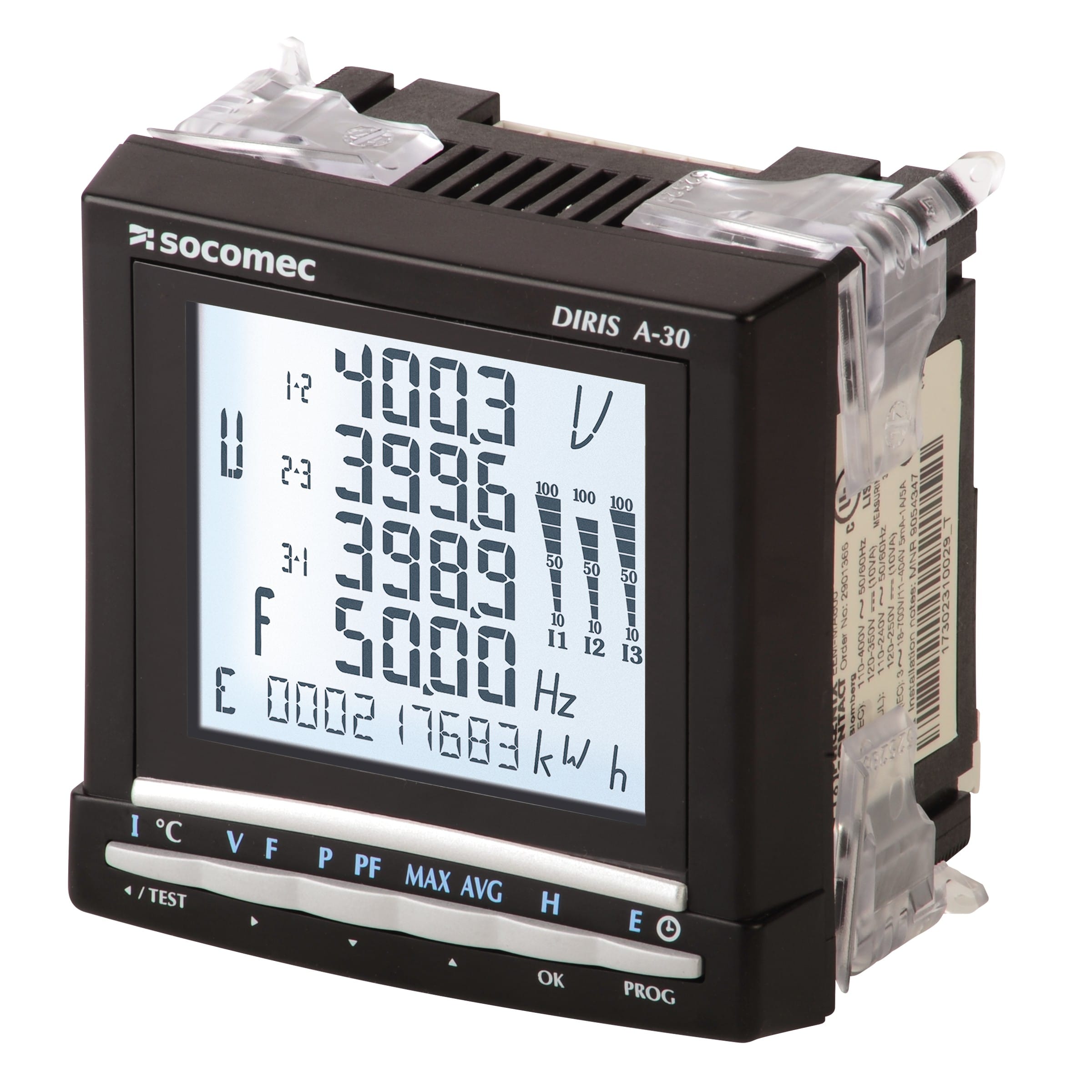 Socomec - Centrale de mesure multifonction DIRIS A-30
