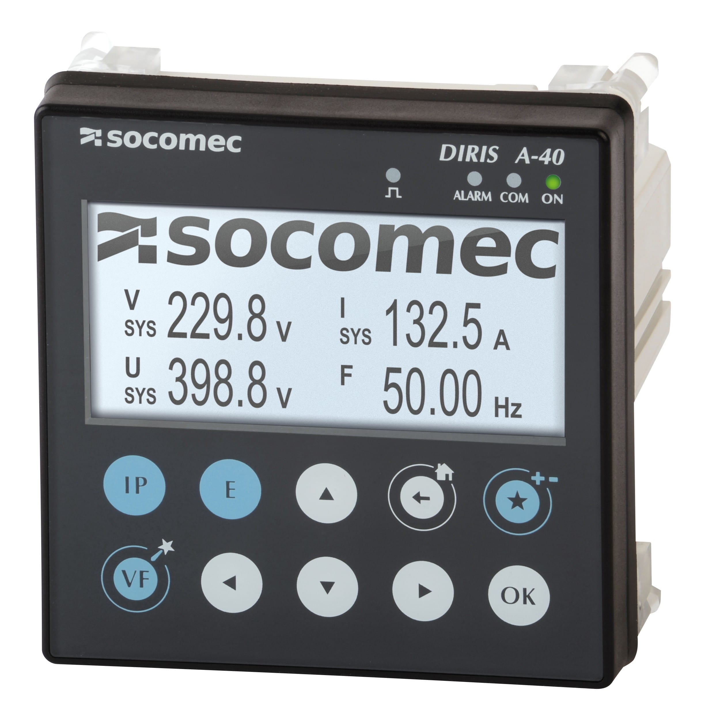 Socomec - Centrale de mesure DIRIS A-40 Ethernet - passerelle RS485 MODBUS - 3E/2S