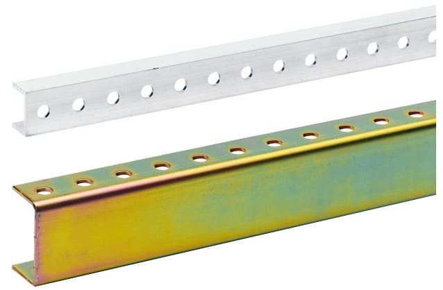 Socomec - Profilé en u 2m 50x30x2,5 acier z-b