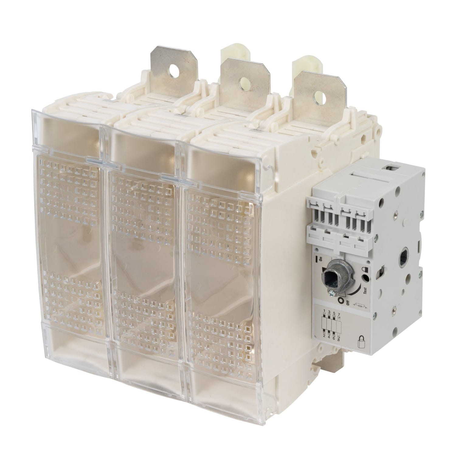 Socomec - Inter-section-fusible FUSERBLOC-Fusible CDE F/L D Ext&Dir 400A-3P-DIN S2