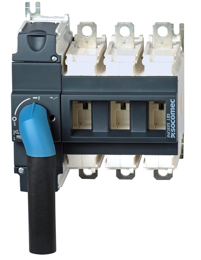 Socomec - Interrupteur-sectionneur INOSYS LBS DC manuel IEC 250A 3P 1500VDC F2