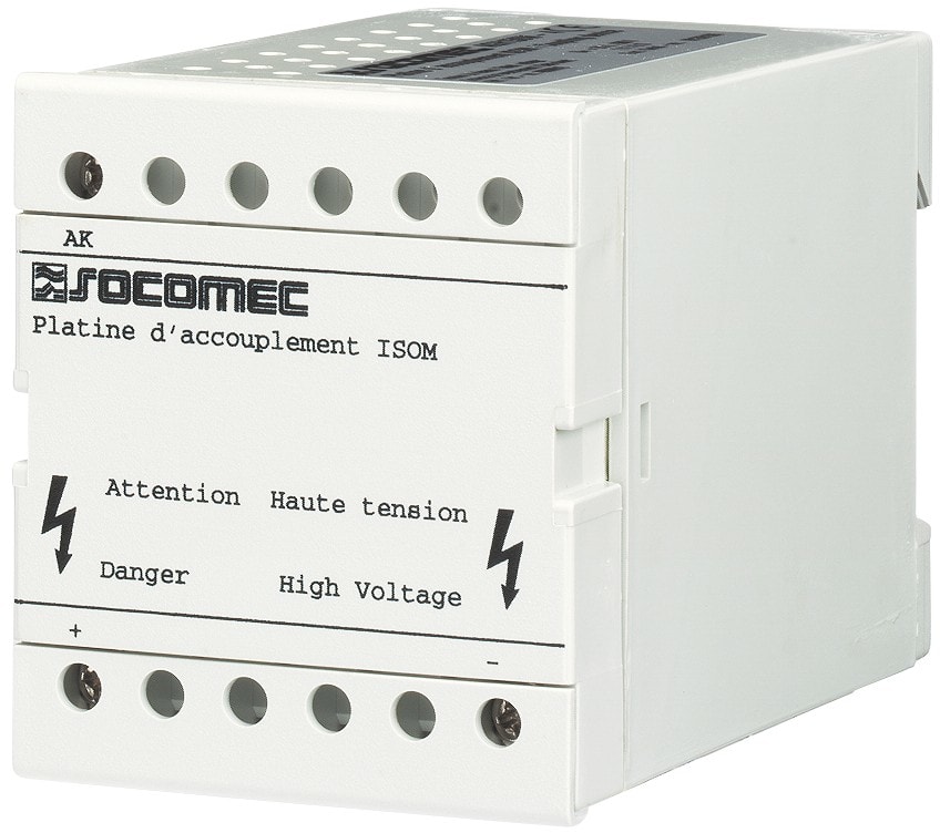 Socomec - Platine d'accouplement pour ISOM AL395/AL495 1000VDC