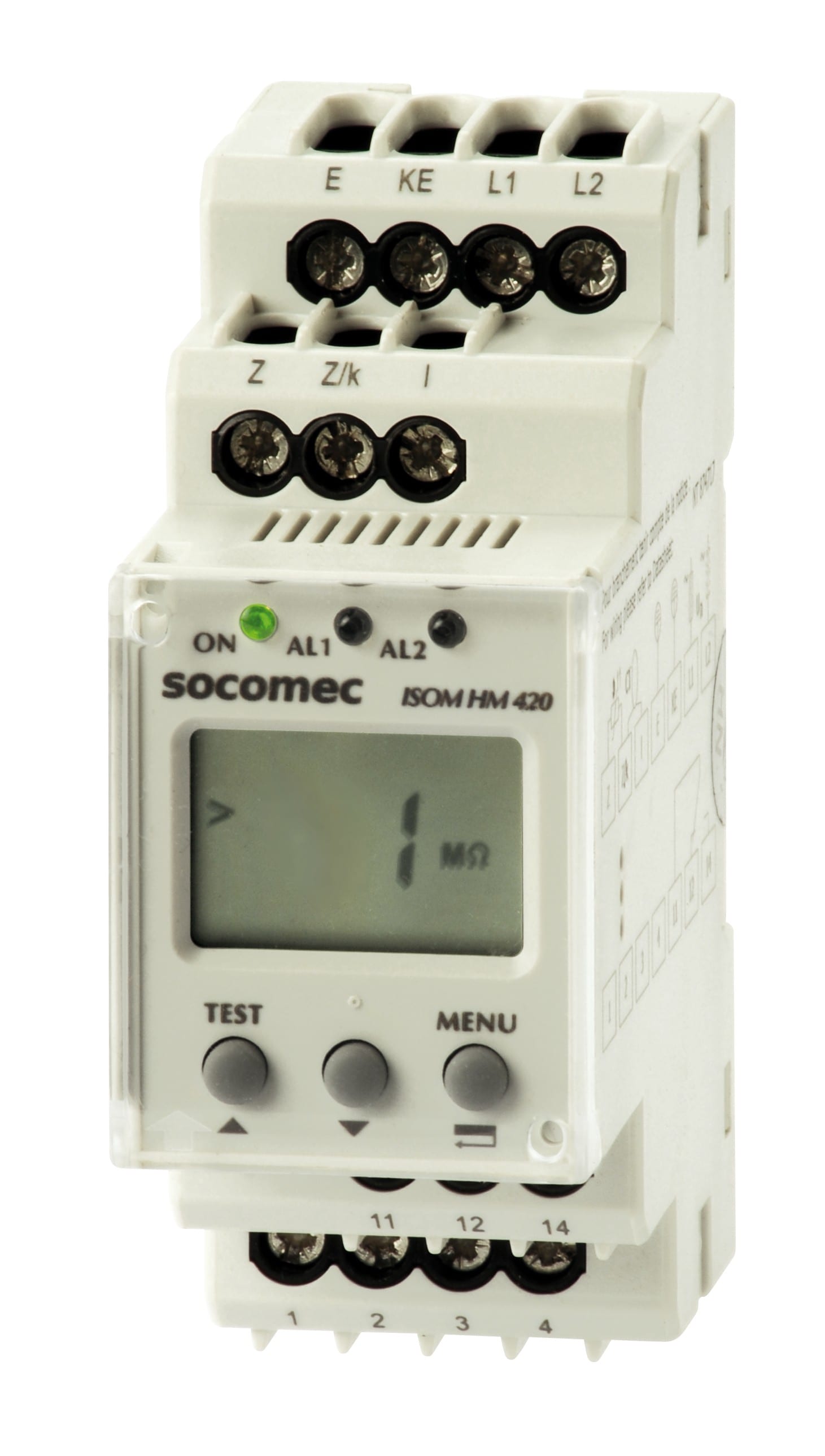 Socomec - Contrôleur permanent d'isolement ISOM HM420 20-264VAC autoalimenté