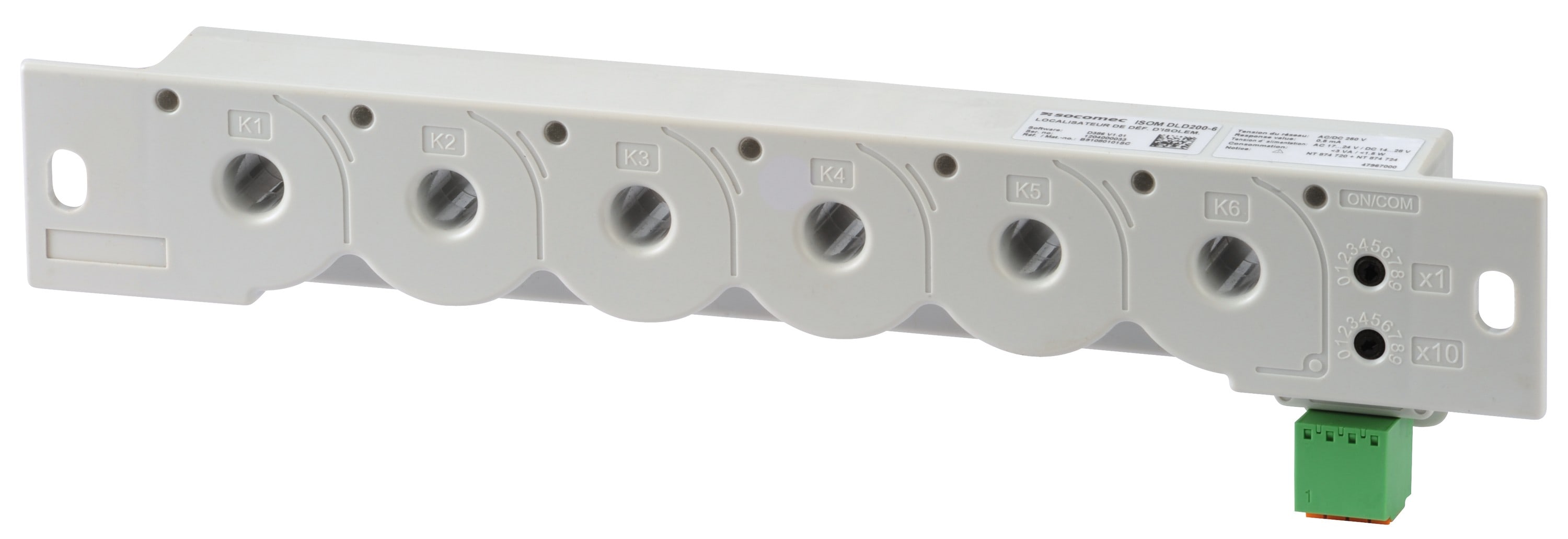 Socomec - Dispositif de localisation de défaut ISOM DLD 200-6